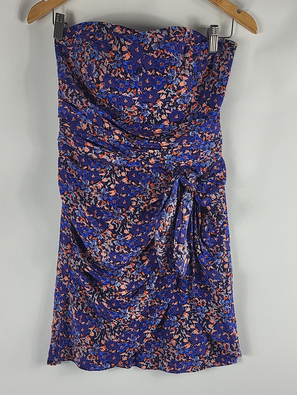Club Monaco Silk Strapless Dress, Size 8 - Picture 3 of 8